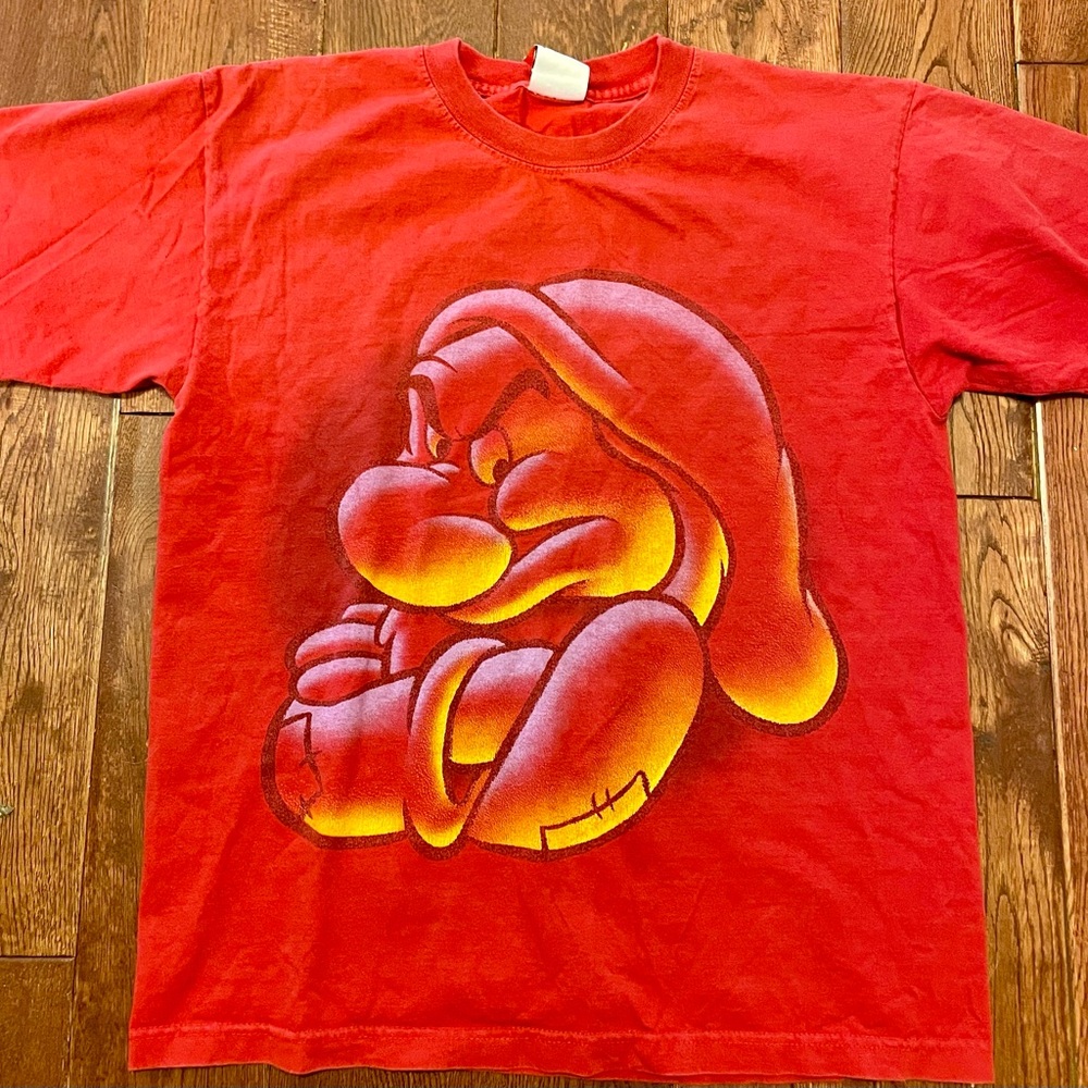 Disney Snow White & 7 Dwarfs T-Shirt with Grumpy Vintage